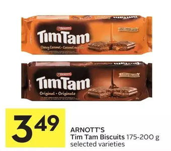 Foodland Arnott's tim tam biscuits offer
