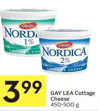 Foodland Gay lea cottage cheese offer
