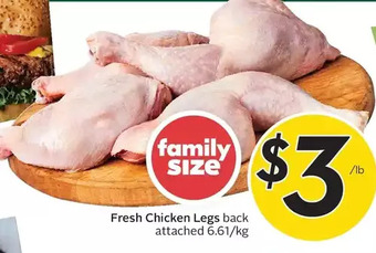 Sobeys Fresh chicken legs offer