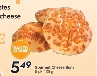 Sobeys Gourmet cheese buns offer