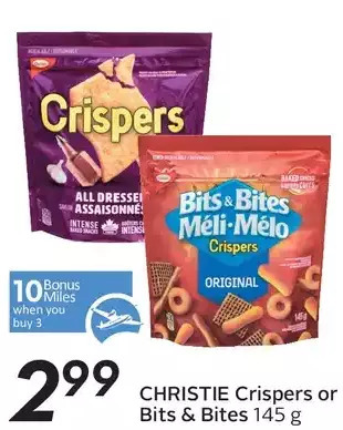 Sobeys Christie crispers or bits & bites offer