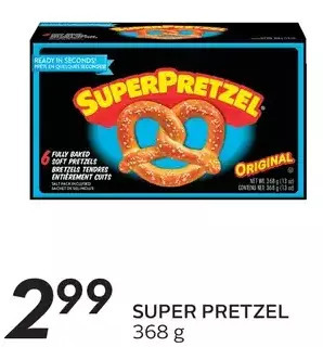 Sobeys Super pretzel offer