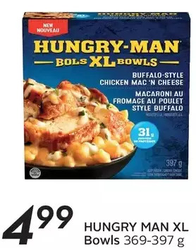 Sobeys Hungry-man xl bowls offer