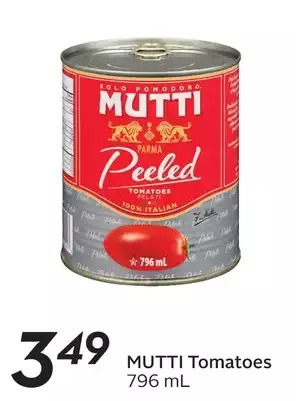 Sobeys Mutti tomatoes offer