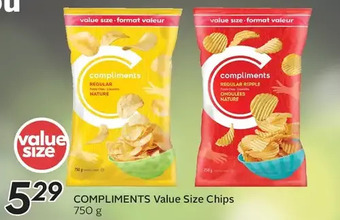 Sobeys Compliments value size chips offer