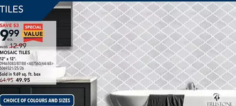 RONA Mosaic tiles offer