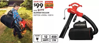 RONA Blower/vacuum offer
