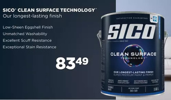 RONA Sico clean surface technology offer