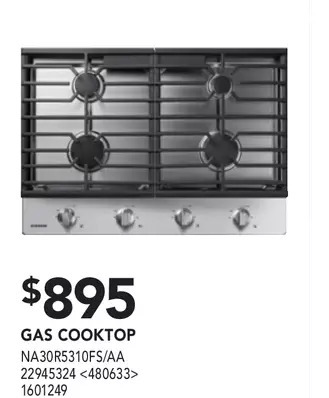 RONA Gas cooktop offer