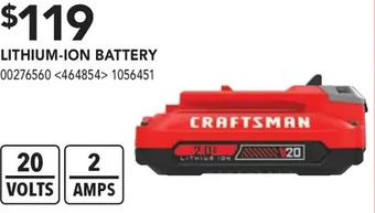 RONA Lithium-ion battery offer