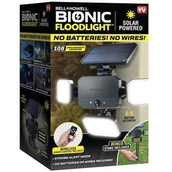 RONA Bell+howell led solar security light offer