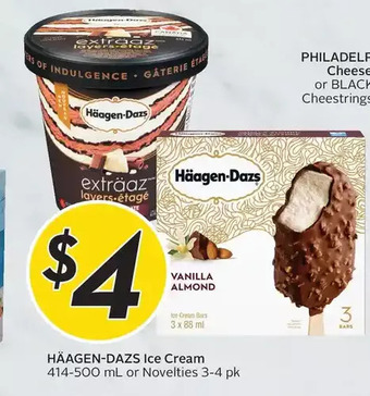 Sobeys Urban Fresh Häagen-dazs ice cream or novelties offer