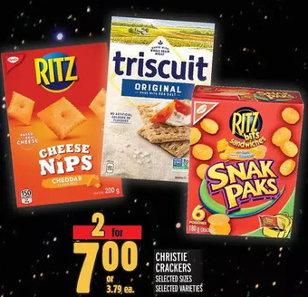 Metro Christie crackers offer