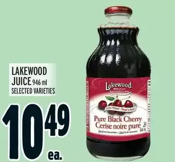 Metro Lakewood juice offer