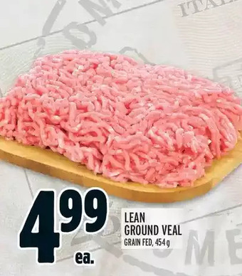 Metro Lean ground veal offer