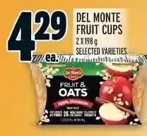 Metro Del monte fruit cups offer