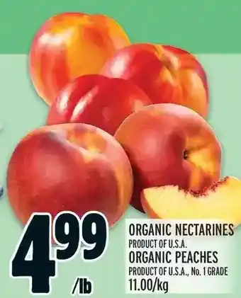 Metro Organic nectarines | organic peaches offer
