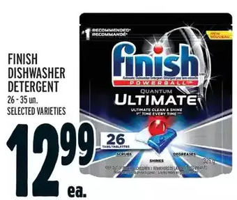 Metro Finish dishwasher detergent offer