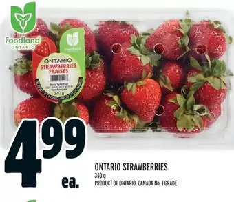 Metro Ontario strawberries offer