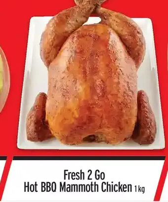 Metro Fresh 2 go hot bbq mammoth chicken offer