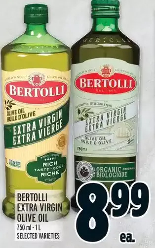 Metro Bertolli extra virgin olive oil offer