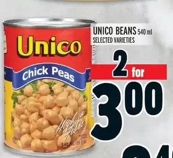 Metro Unico beans offer
