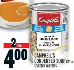 Metro Campbell's condensed soup offer