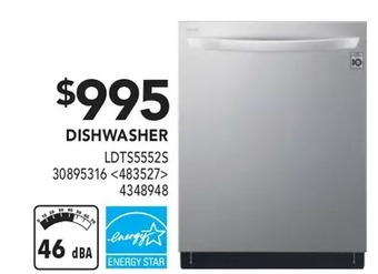 Lowe's Lg dishwasher offer