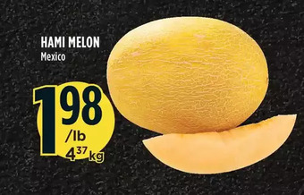 Marché Adonis Hami melon offer