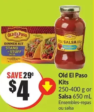 FreshCo Old el paso kits or salsa offer