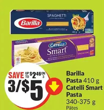 FreshCo Barilla pasta | catelli smart pasta offer