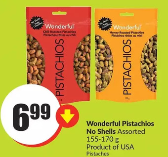 FreshCo Wonderful pistachios no shells offer