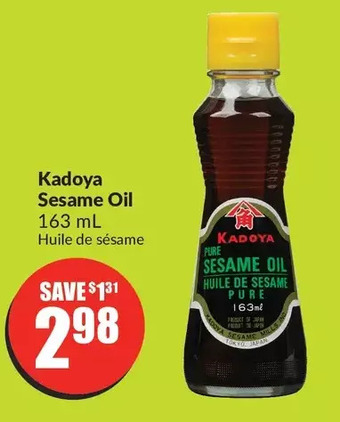 FreshCo Kadoya sesame oil offer