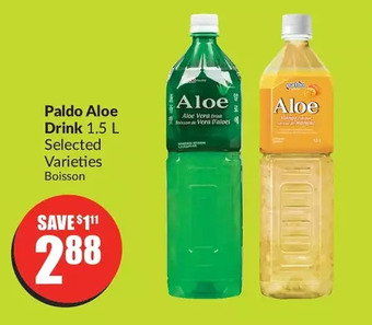 FreshCo Paldo aloe drink offer