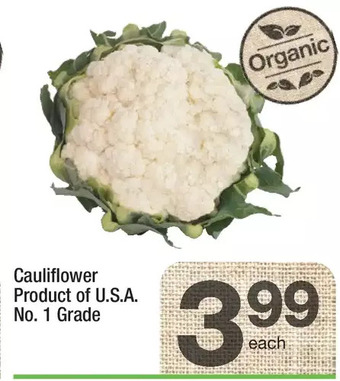 Highland Farms Cauliflower offer