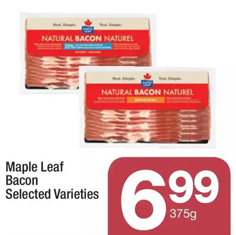 Highland Farms Maple leaf bacon offer