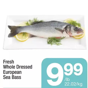 Highland Farms Fresh whole dressed european sea bass offer