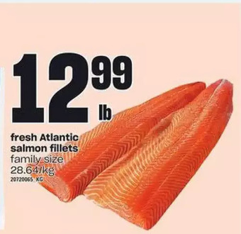 Loblaws Fresh atlantic salmon fillets offer