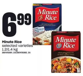 Loblaws Minute rice offer