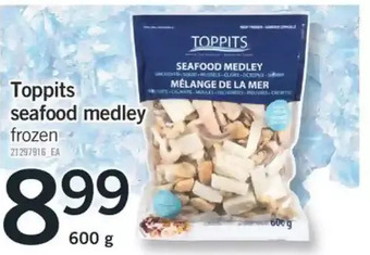 Fortinos Toppits seafood medley offer