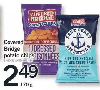 Fortinos Covered bridge potato chips offer