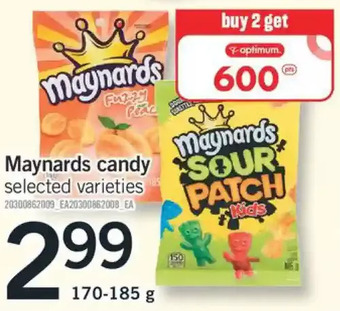 Fortinos Maynards candy offer