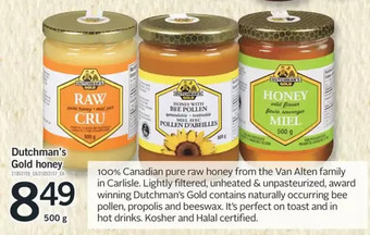 Fortinos Dutchman's gold honey offer