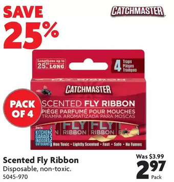 Home Hardware Scented fly ribbon offer