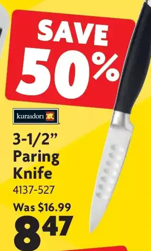 Home Hardware 3-1/2" paring knife offer