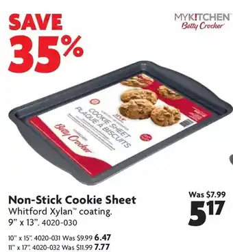 Home Hardware 9" x 13" non-stick cookie sheet | 10" x 15" | 11" x 17" offer