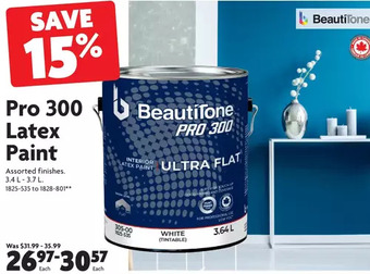 Home Hardware Pro 300 latex paint offer