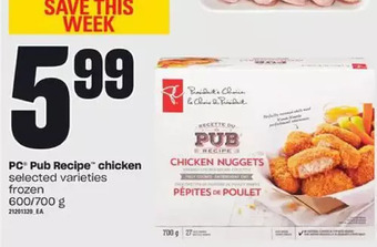 Zehrs Markets Pc pub recipe chicken offer