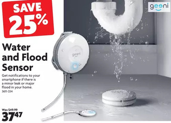 Home Hardware Water and flood sensor offer