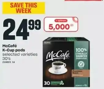 Valu-mart Mccafe k-cup pods offer
